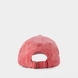 Casquette - Acne Studios - Coton - Rouge