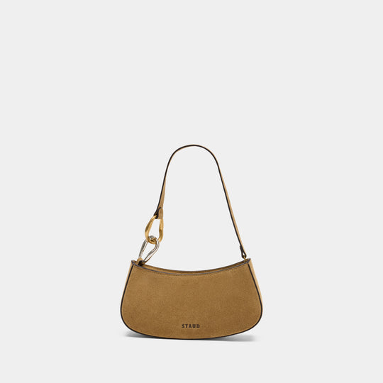 Sac Porté Épaule Ollie - Staud - Cuir - Marron