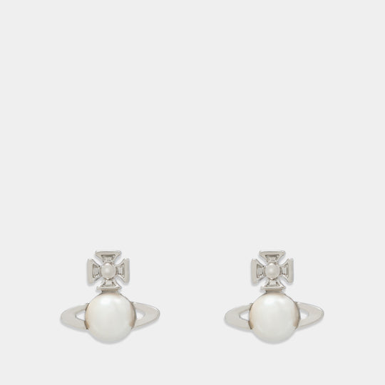 Boucles D'oreilles Balbina - Vivienne Westwood - Métal - Argenté