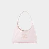 Sac À Main Small Halo - Courreges - Synthétique - Rose