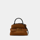 Pochette The Small Satchel - Marc Jacobs - Cuir - Marron
