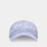Casquette - Acne Studios - Coton - Bleu