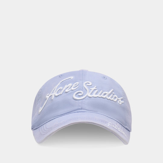 Casquette - Acne Studios - Coton - Violet