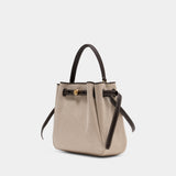 Sac À Main Romy - Tory Burch - Coton - Gris
