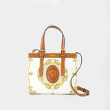 Cabas Mini - Versace - Cuir - Multi