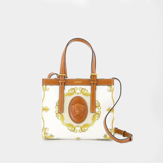 Cabas Mini - Versace - Cuir - Multi