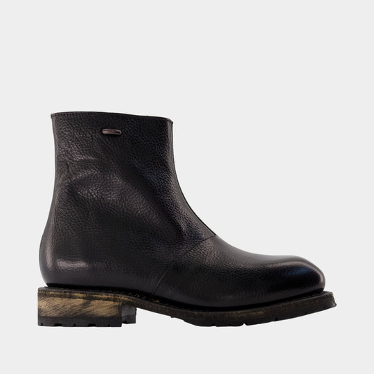 Bottines Engine - OUR LEGACY - Cuir - Noir