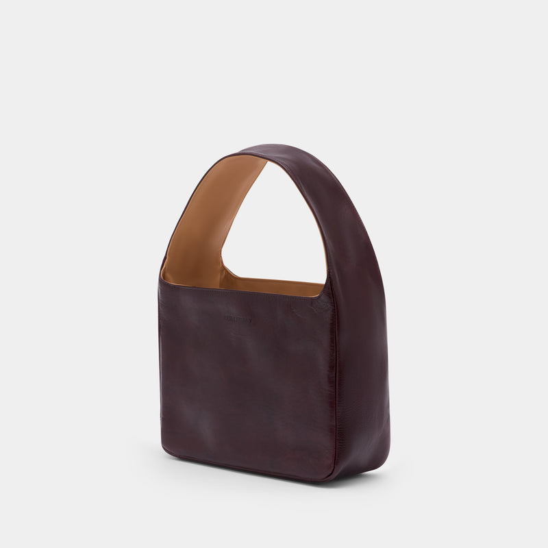 Sac Porté Épaule Brick - OUR LEGACY - Cuir - Rouge