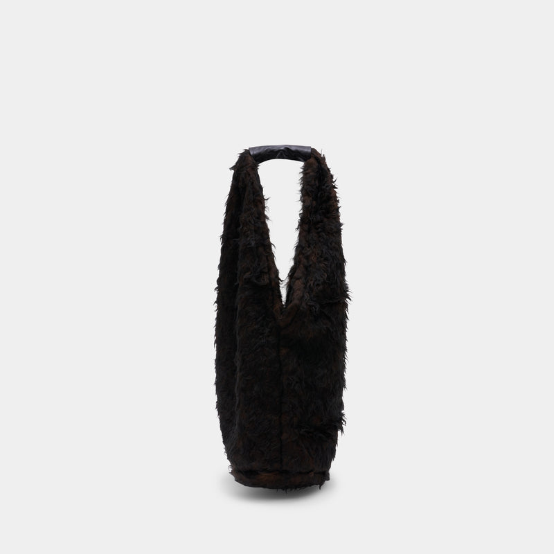 Sac Porté Épaule Drip - OUR LEGACY - Laine - Marron