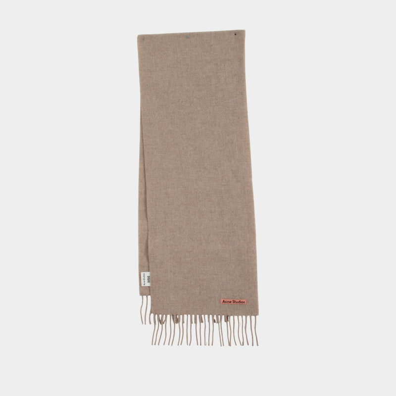 Écharpe - Acne Studios - Laine - Beige