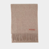 Écharpe - Acne Studios - Laine - Beige