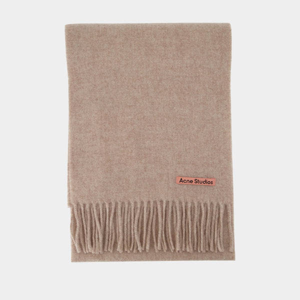 Écharpe - Acne Studios - Laine - Beige