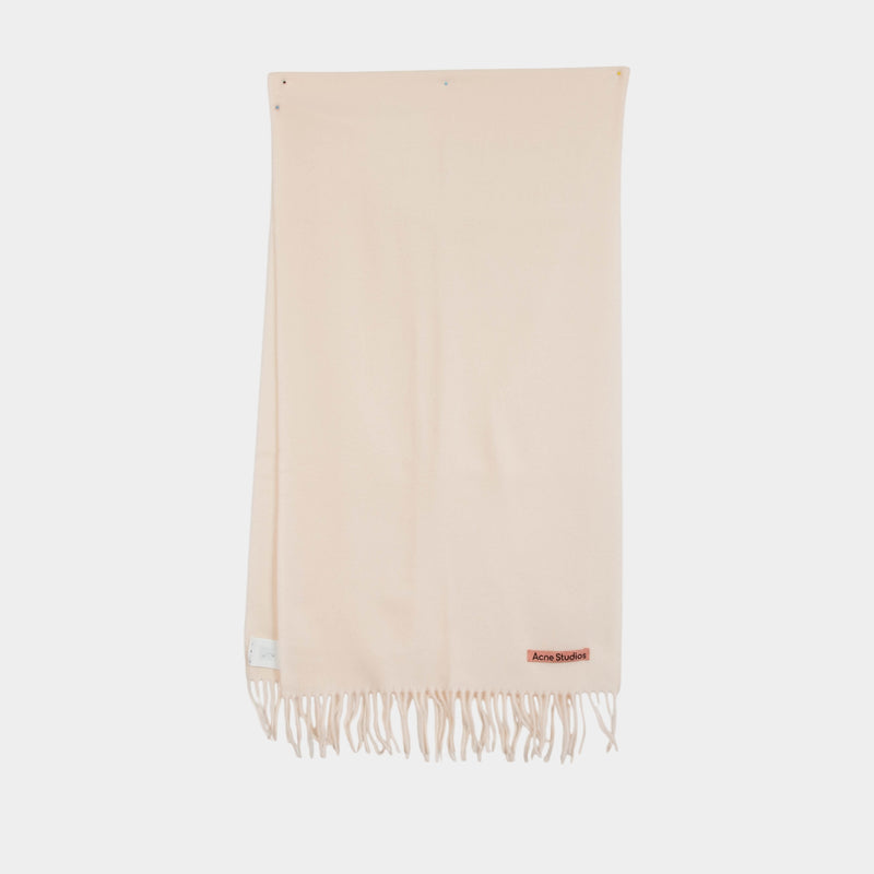 Écharpe - Acne Studios - Laine - Blanc