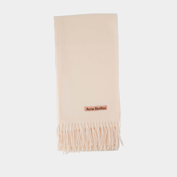 Écharpe - Acne Studios - Laine - Blanc