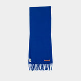 Écharpe - Acne Studios - Laine - Bleu