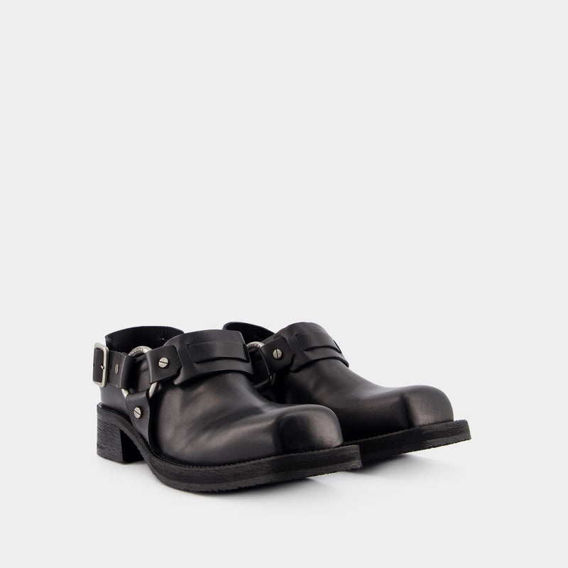 Mules Balius - Acne Studios - Cuir - Noir