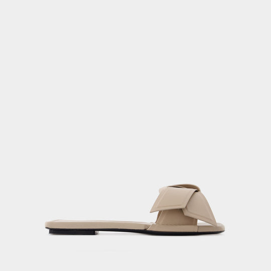 Sandales Musubi - Acne Studios - Cuir - Beige