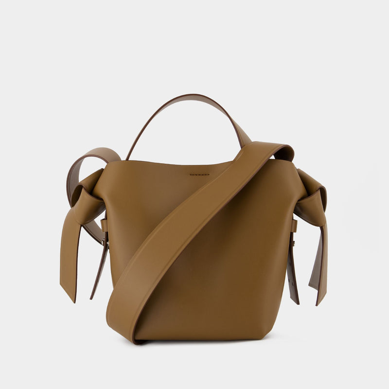 Sac À Bandoulière Musubi Mini R - Acne Studios - Cuir - Marron