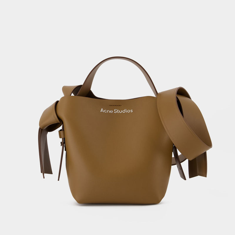 Sac À Bandoulière Musubi Mini R - Acne Studios - Cuir - Marron