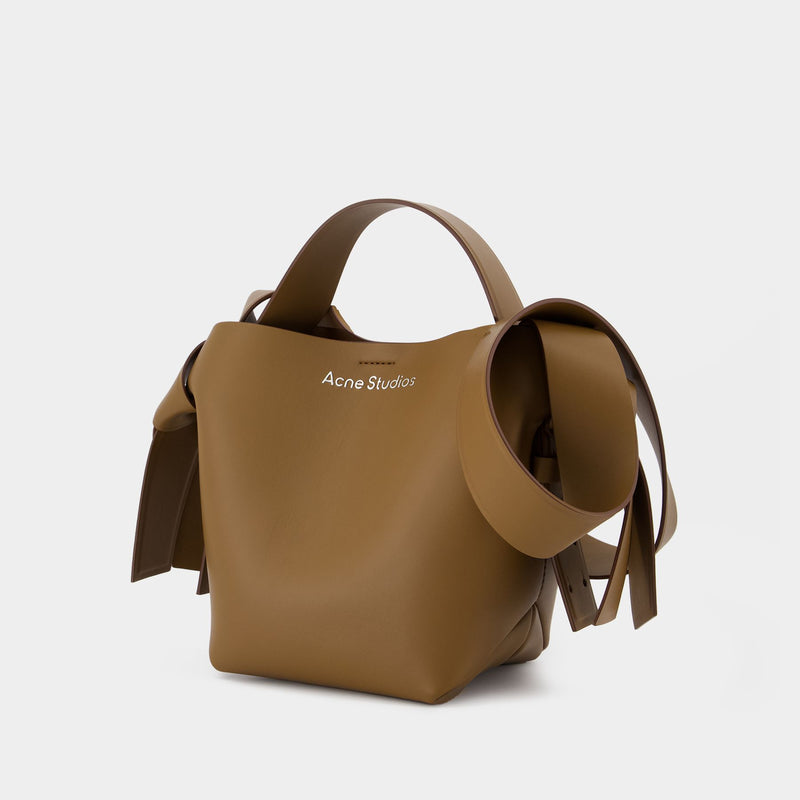 Sac À Bandoulière Musubi Mini R - Acne Studios - Cuir - Marron