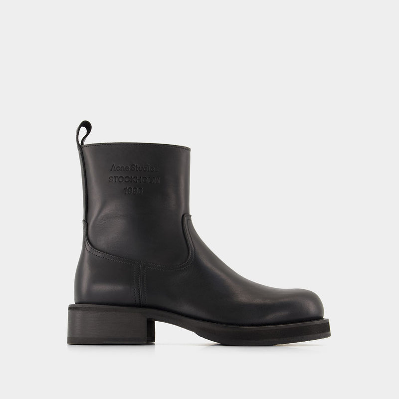 Bottines Fn Mn Shoe000280 - Acne Studios - Cuir - Noir