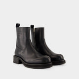 Bottines Fn Mn Shoe000280 - Acne Studios - Cuir - Noir