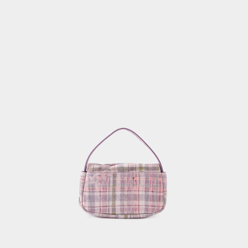 Sac Hobo Atroska Micro - Acne Studios - Cuir - Rose