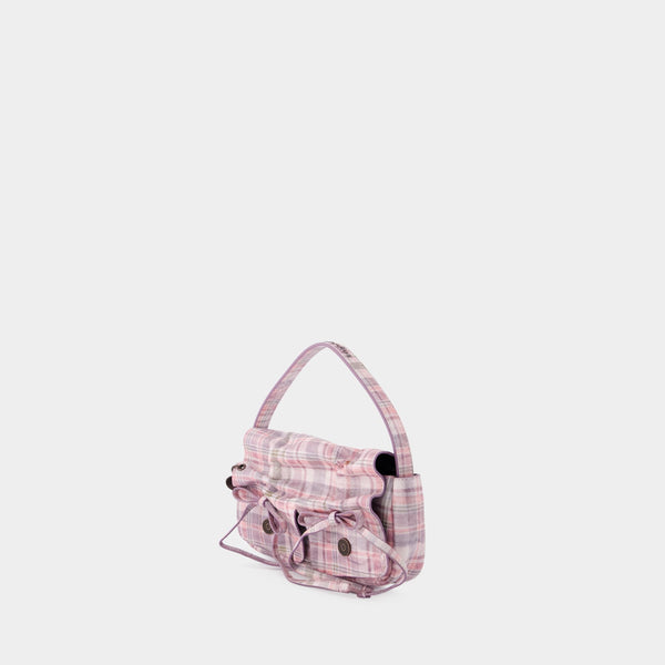 Sac Hobo Atroska Micro - Acne Studios - Cuir - Rose