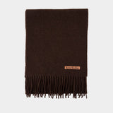 Écharpe - Acne Studios - Laine - Marron