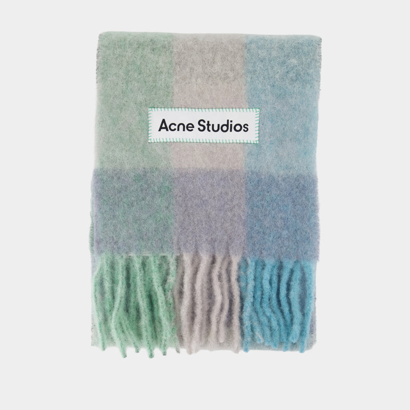 Écharpe - Acne Studios - Laine - Gris