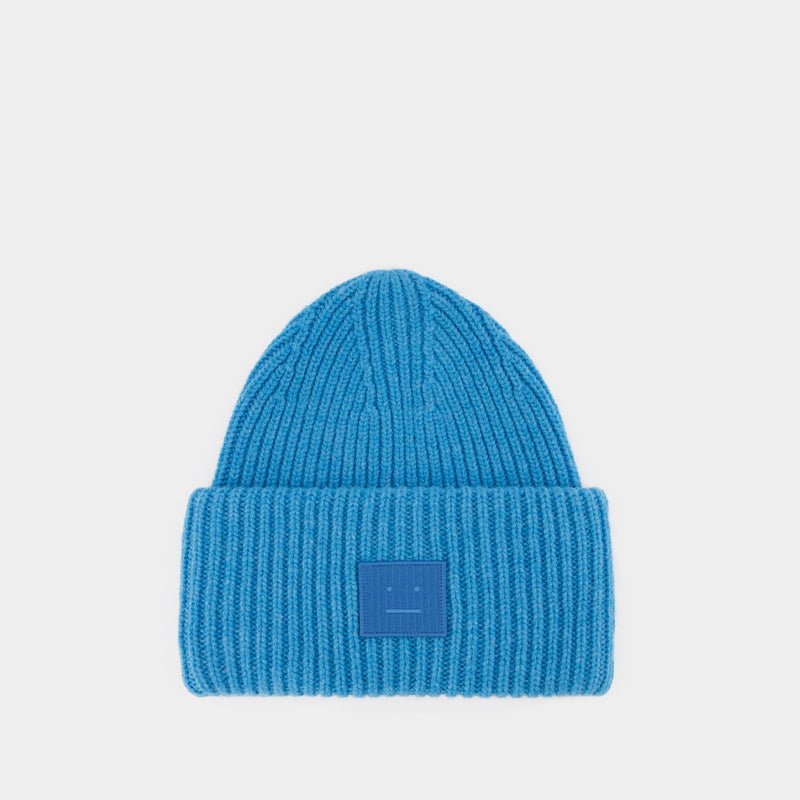 Bonnet Pansy N Face - Acne Studios - Laine - Bleu