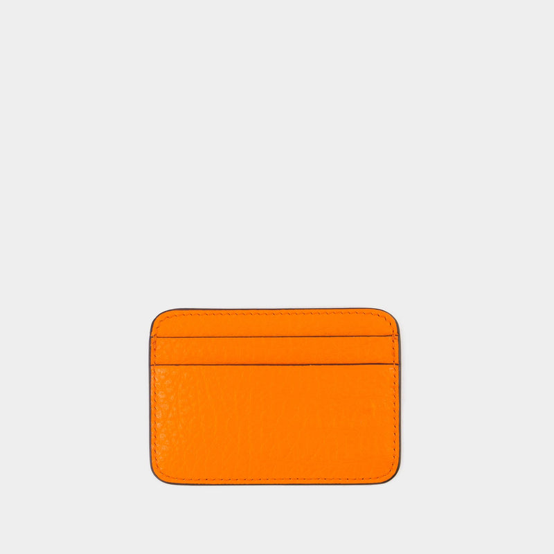 Porte-Carte - Acne Studios - Cuir - Orange