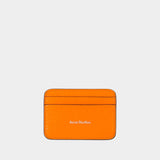 Porte-Carte - Acne Studios - Cuir - Orange