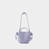 Sac À Bandoulière Musubi Mini R - Acne Studios - Cuir - Bleu