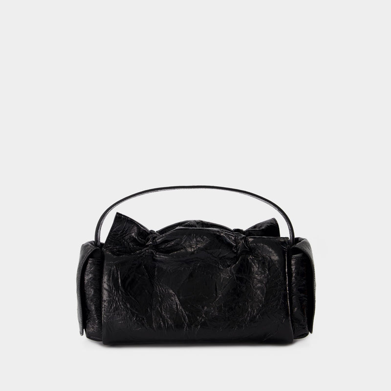 Sac Porté Épaule Multipocket - Acne Studios - Cuir - Noir