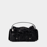 Sac Porté Épaule Multipocket - Acne Studios - Cuir - Noir