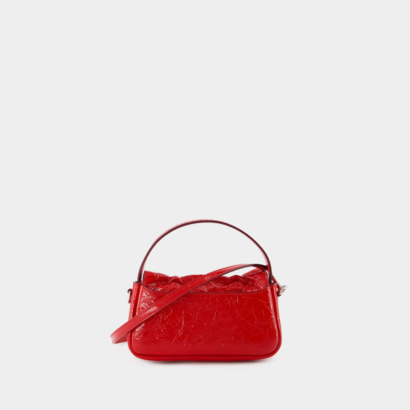 Sac À Bandoulière Multipocket Micro - Acne Studios - Cuir - Rouge