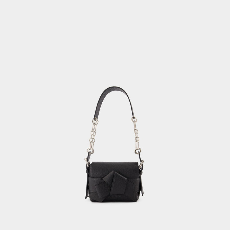 Sac Porté Épaule Musubi - Acne Studios - Cuir - Noir