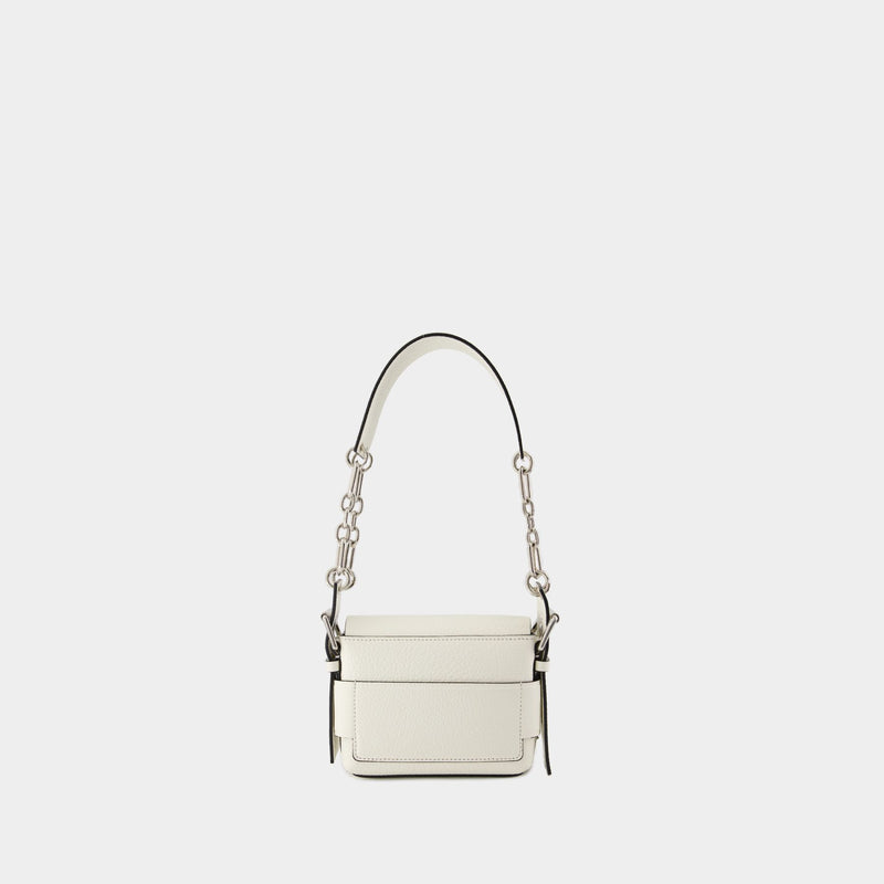 Sac Porté Épaule Musubi - Acne Studios - Cuir - Blanc