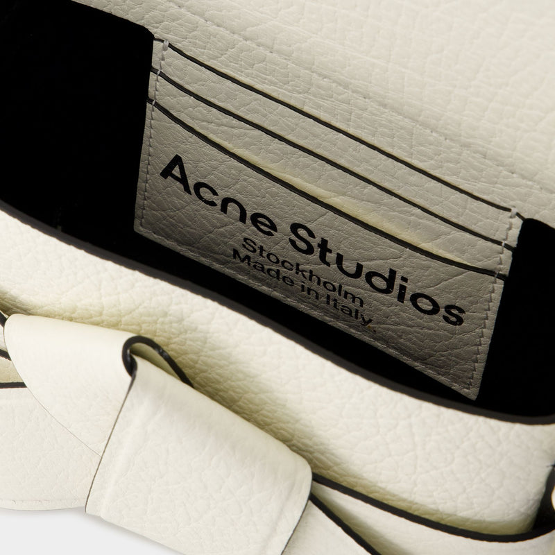 Sac Porté Épaule Musubi - Acne Studios - Cuir - Blanc