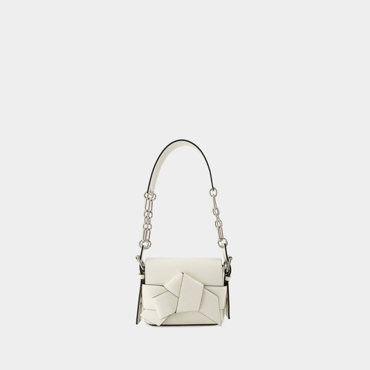 Sac Porté Épaule Musubi - Acne Studios - Cuir - Blanc