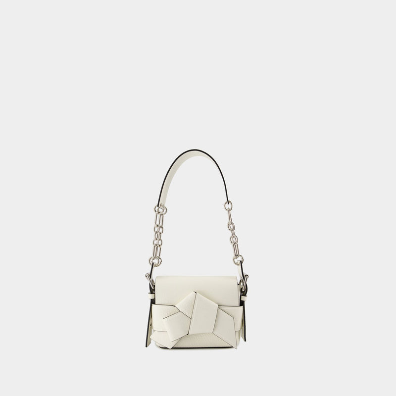 Sac Porté Épaule Musubi - Acne Studios - Cuir - Blanc