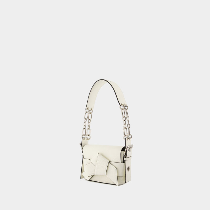 Sac Porté Épaule Musubi - Acne Studios - Cuir - Blanc