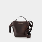 Sac À Bandoulière Musubi Mini Aged R - Acne Studios - Cuir - Marron