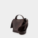 Sac À Bandoulière Musubi Mini Aged R - Acne Studios - Cuir - Marron