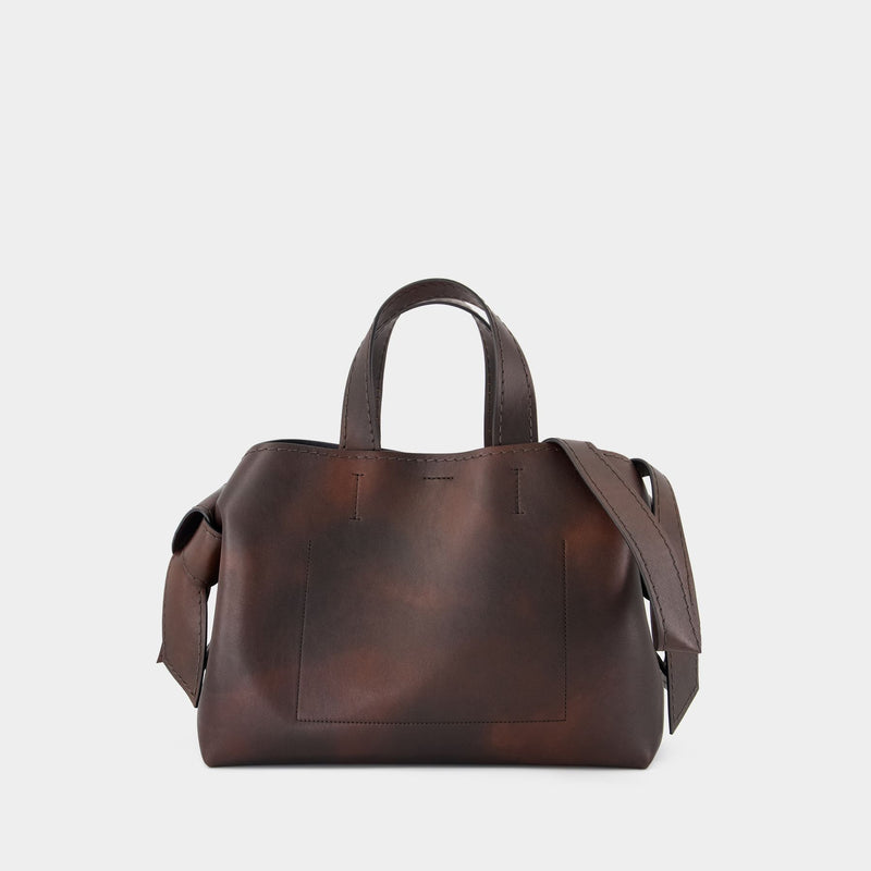 Cabas Musubi New Aged R - Acne Studios - Cuir - Marron