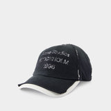 Casquette Carliy 1996 - Acne Studios - Coton - Noir