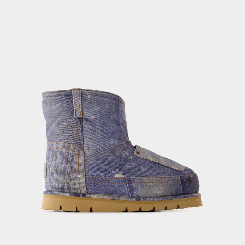 Bottines - Acne Studios - Cuir - Bleu