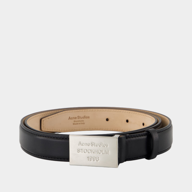 Ceinture - Acne Studios - Métal - Noir