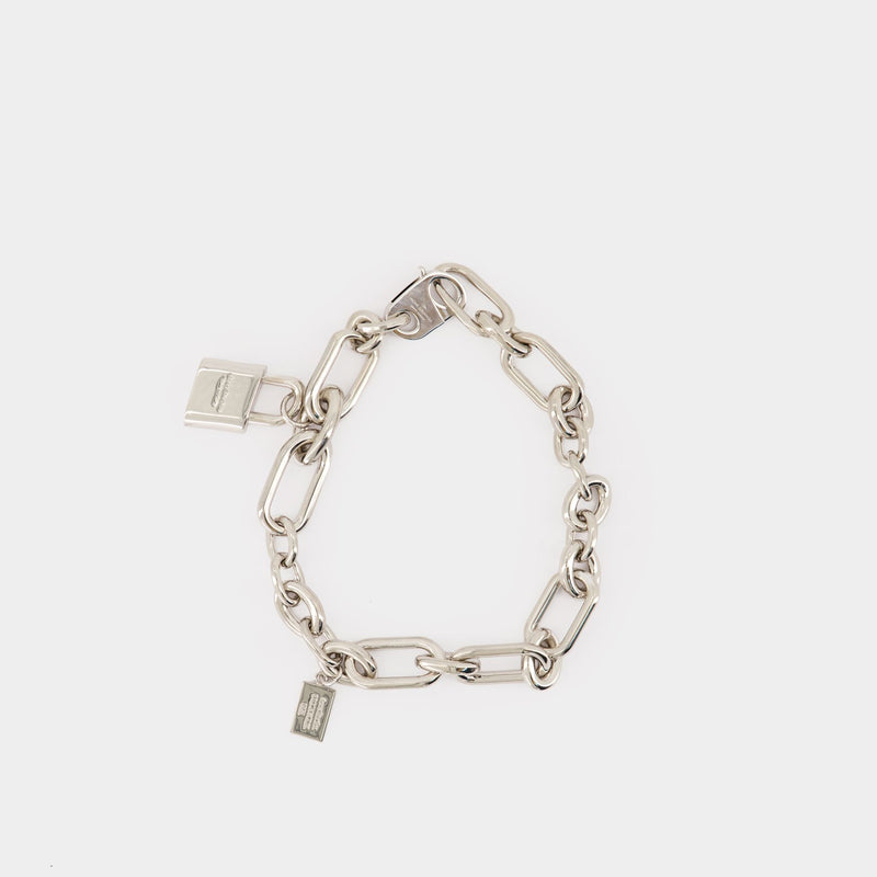 Collier Padlock - Acne Studios - Métal - Argenté